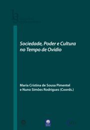 Sociedade, Poder e Cultura no Tempo de Ovídio - Universidade de ...