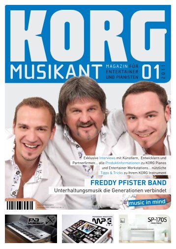 KORG Musikant Magazin 01-2011