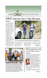 DEP interns have big dreams - WV Department of Environmental ...