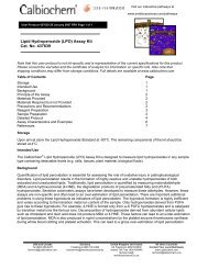 Lipid Hydroperoxide (LPO) Assay Kit Cat. No. 437639