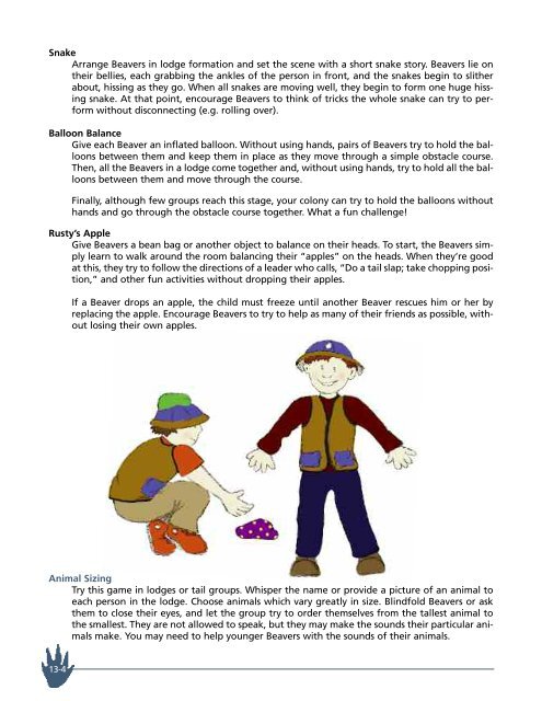 Beaver Leader's Handbook - Scouts Canada