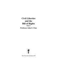 Civil Liberties and the Bill of Rights Part I Professor ... - filedump.net