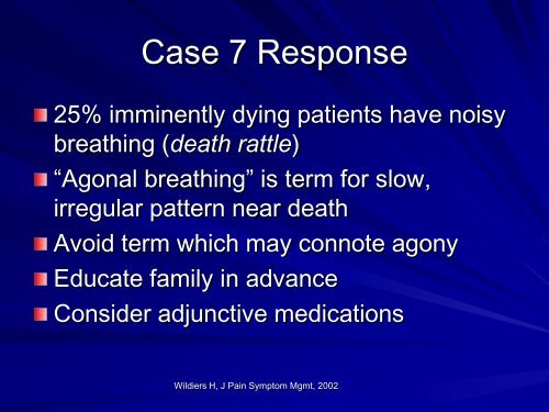 Palliative Care - Navy Medicine