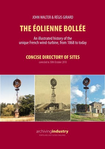 THE ÉOLIENNE BOLLÉE - Archivingindustry.com