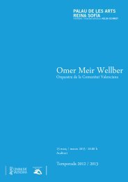 Omer Meir Wellber 13-3 - Palau de les Arts Reina Sofia