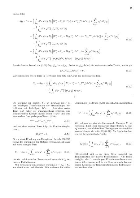 Lagrange-Formalismus für Elektrodynamik und Gravitation