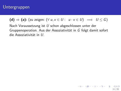 Grundlegende Begriffe und der Satz von Lagrange - Universität ...