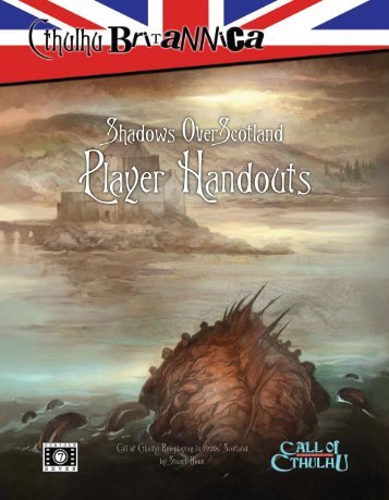 Shadows OverScotland Player Handouts - Cubicle 7