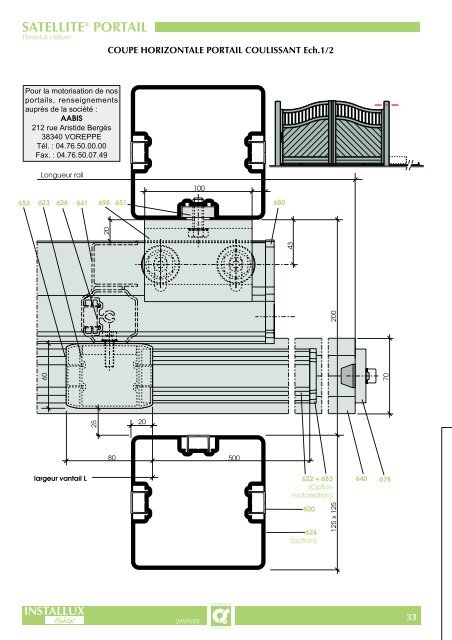 SATELLITE® PORTAIL - Portes Brodard SA