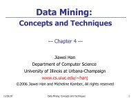 Data Mining: Concepts and Techniques - LIACS