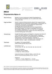 Polyesterfolie Mylar® A - Schibli AG Bellach