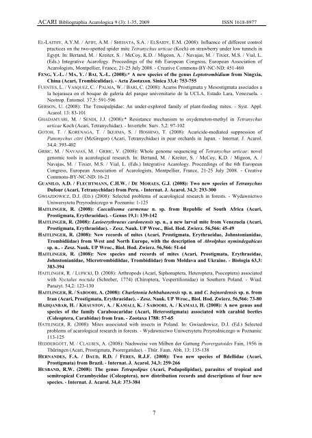 Actinedida 8 - Senckenberg