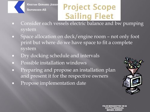 BALLAST WATER TREATMENT system: Challenges in ...