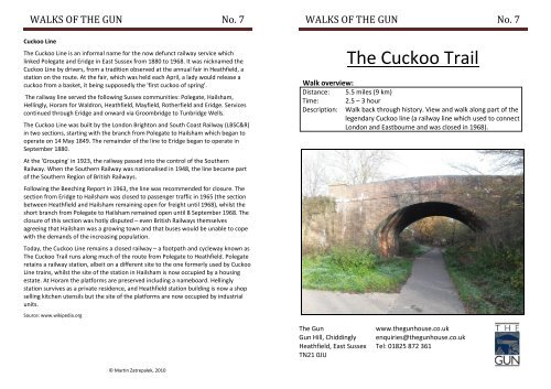 The Cuckoo Trail - Elite Pubs