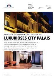Hotelier Luxuriöses City Palais Das Renaissance - schiller-luzern.ch