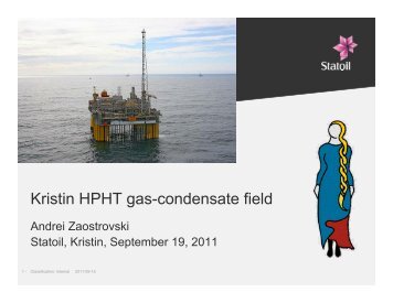 Kristin HPHT gas-condensate field