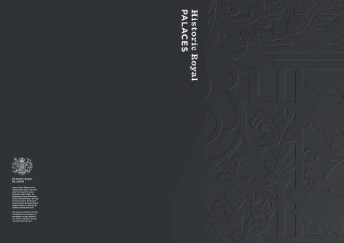 Download a functions brochure - Historic Royal Palaces