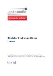 Klinefelter-Syndrom und Krebs Leitlinie - Onkopedia