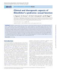 Clinical and therapeutic aspects of Klinefelter's syndrome: sexual ...