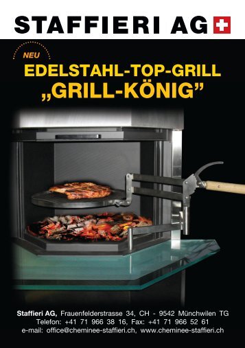 ''GRILL-KÖNIG” - Staffieri AG