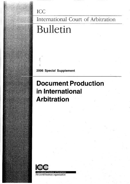 Document Product - International Council for Commercial Arbitration