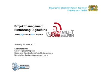 Projektmanagement Einführung Digitalfunk - Augsburg - pm-forum ...