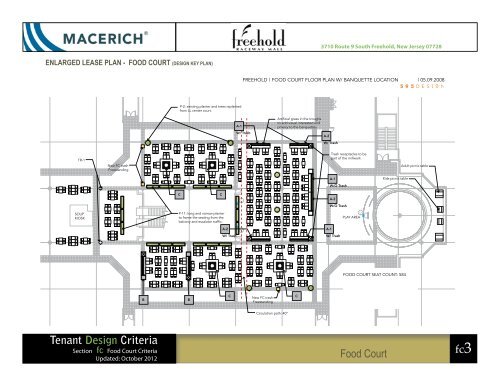 Food Court Tenant Design Criteria - Macerich