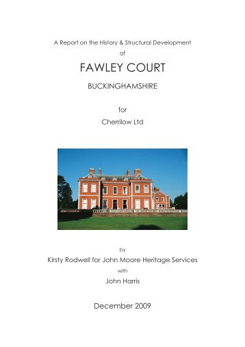 FAWLEY COURT - Archaeology Data Service