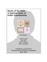 Wards of the State: A National Study of Public Guardianship