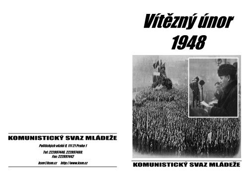Vítězný únor 1948 - Komunistický svaz mládeže
