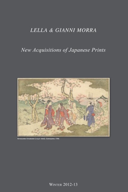 New Acquisitions of Japanese Prints LeLLa & Gianni Morra