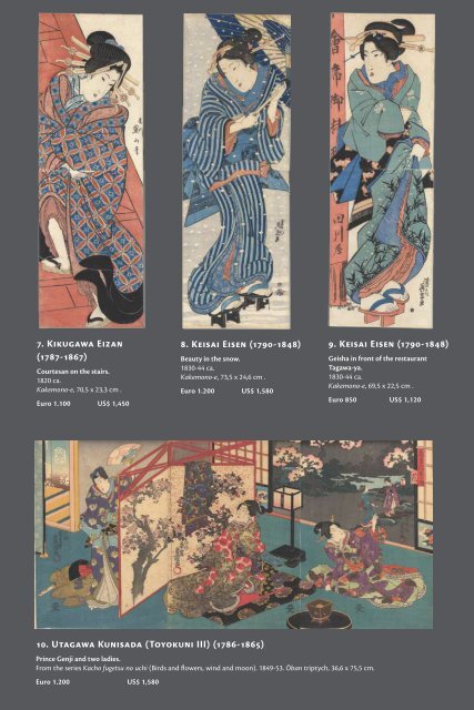 New Acquisitions of Japanese Prints LeLLa & Gianni Morra