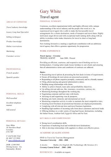 business manager cv template dayjob