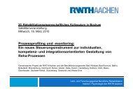 Prozessprofiling und -monitoring: Ein neues Steuerungsinstrument ...