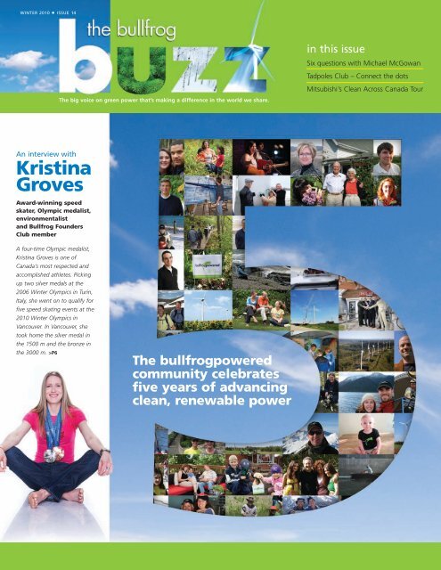 Kristina Groves - Bullfrog Power