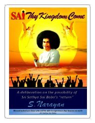 Book: SAI Thy Kingdom Come - SVYASA Repository Home