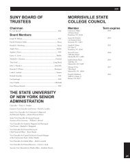 Directories - Morrisville State College