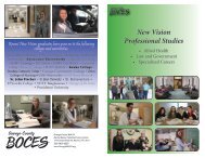 New Vision Programs - Oswego County BOCES