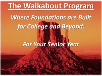The Walkabout Program - Boces
