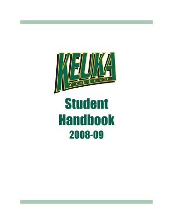 Student Handbook - Keuka College