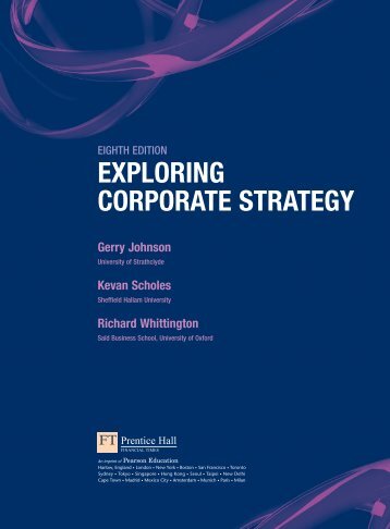 EXPLORING CORPORATE STRATEGY