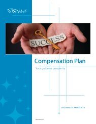 Compensation Plan - ViSalus