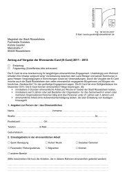 Formular Antrag Ehrenamtskarte (PDF) - Stadt Rüsselsheim