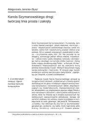 Małgorzata Janicka-Słysz Karola ... - Res Facta Nova