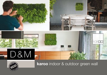 karoo indoor & outdoor green wall - D&M Depot