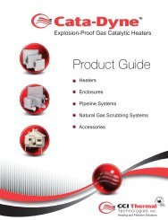 Cata-Dyne Explosion-Proof Infrared Gas Catalytic Heaters ...