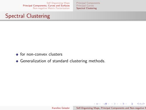 Self-Organizing Maps, Principal Components and Non-negative ...