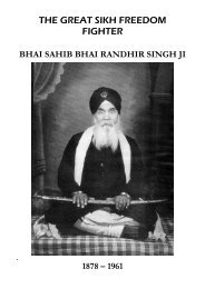 The Sikh Diaspora: The Search for Statehood - Vidhia.com