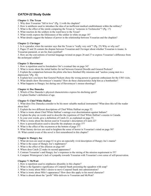 Catch-22 imagery image