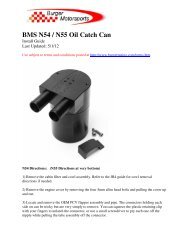 BMS N54 / N55 Oil Catch Can - BurgerTuning.com